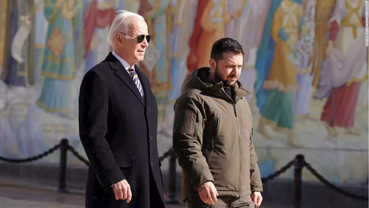 Biden made final decision to travel to Kyiv after Oval Office huddle on Friday