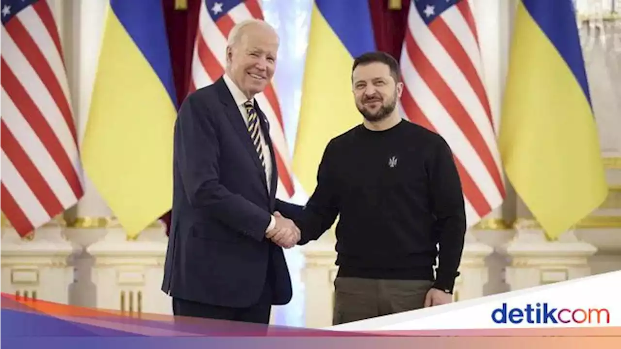 Mendadak ke Ukraina, Biden Umumkan Bantuan Militer Rp 7,5 T