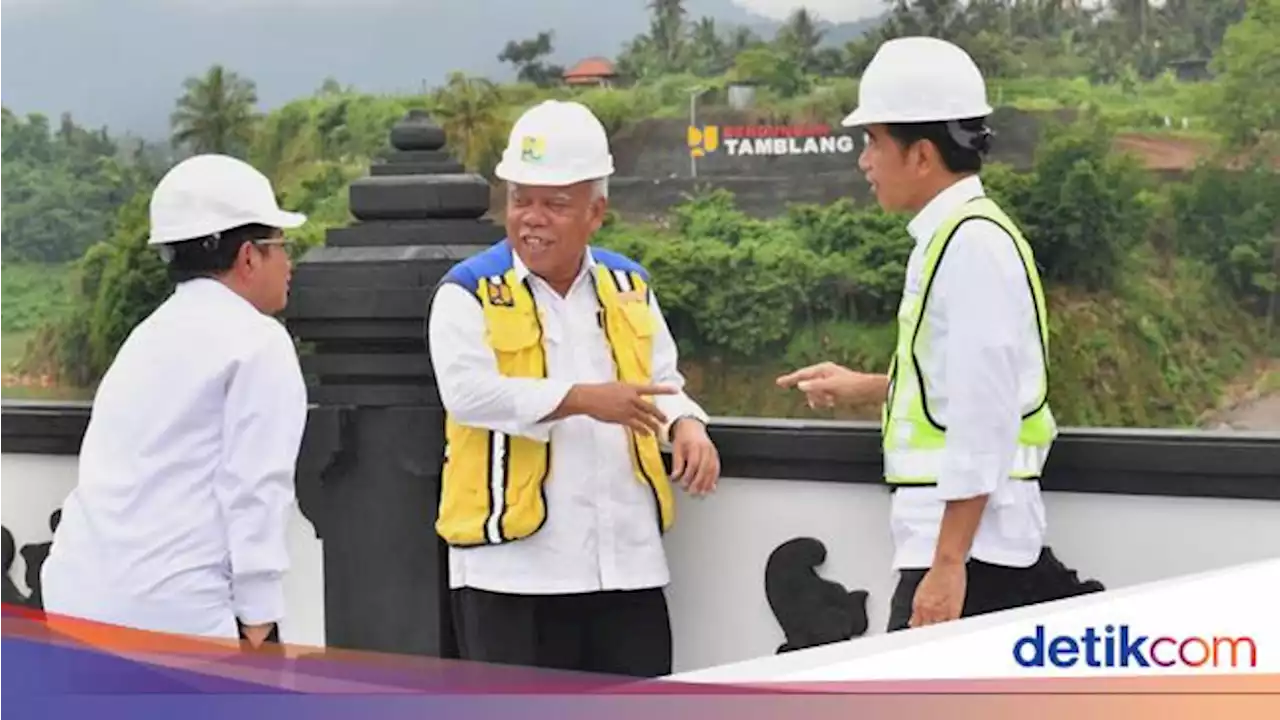 Jokowi Mau Bangun 61 Bendungan Sampai 2024, 36 Sudah Kelar