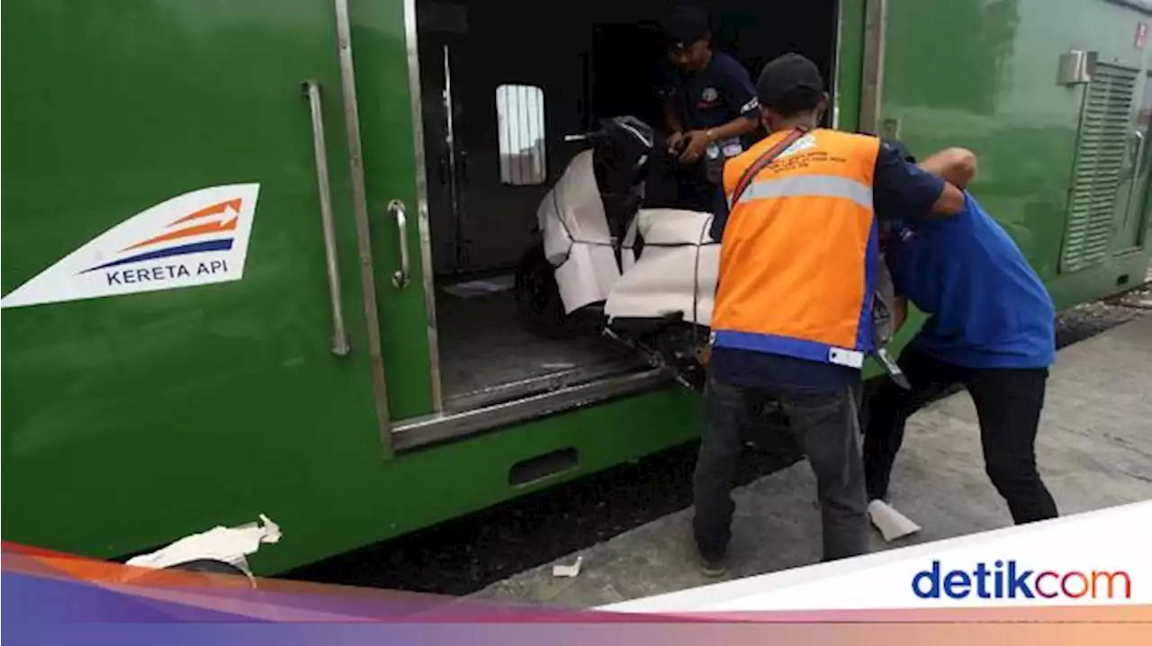 Rp 10 Miliar Disiapkan buat Mudik Motor Gratis Naik Kereta