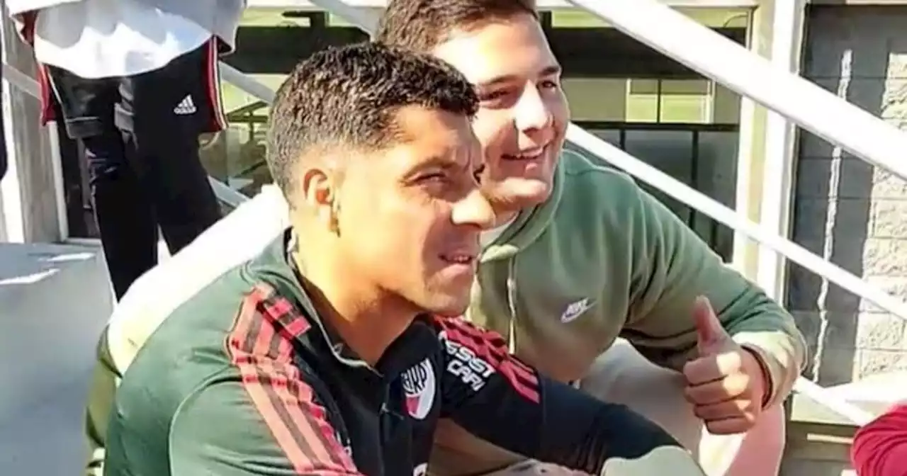 Enzo Pérez, un líder full time: fue a ver a la Reserva de River