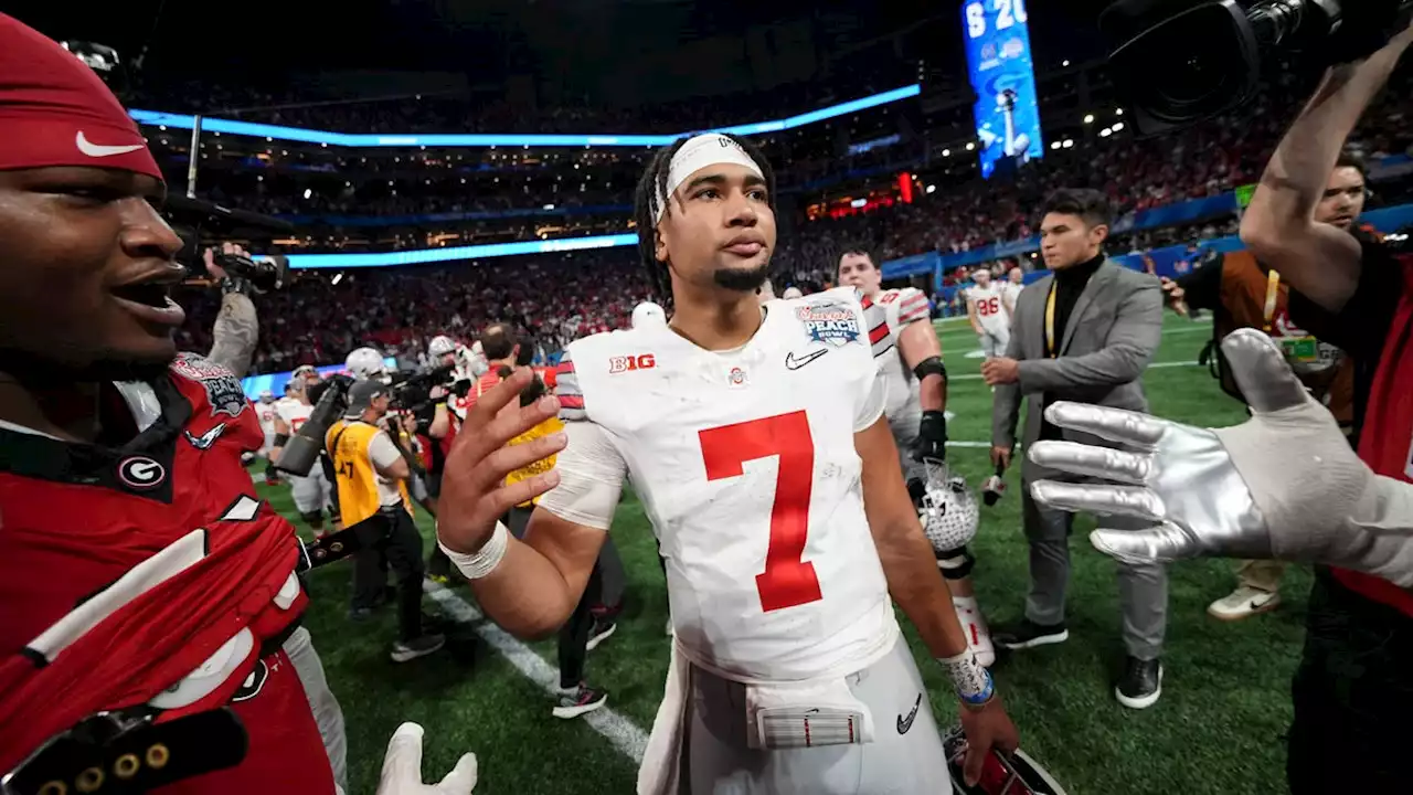 Ohio State QB C.J. Stroud shines light on prison reform with Kim Kardashian, Bryce Young