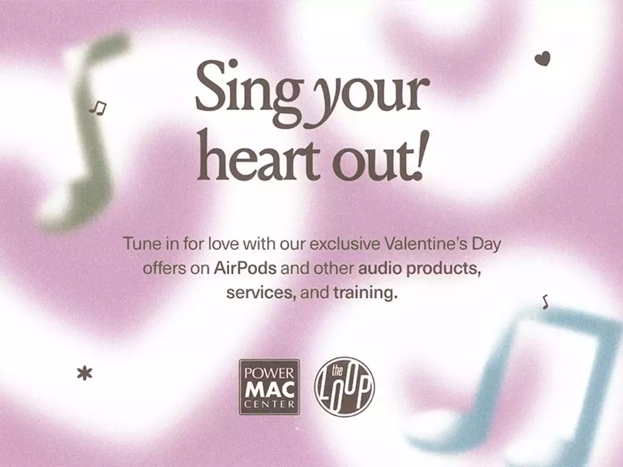 Power Mac Center treats music lovers to Valentine’s Day deals