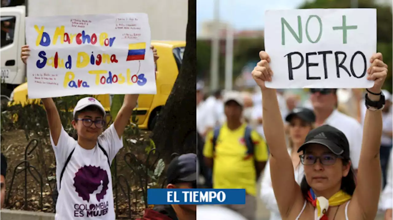 ¿Se intensificarán las marchas en contra y a favor del presidente Petro?