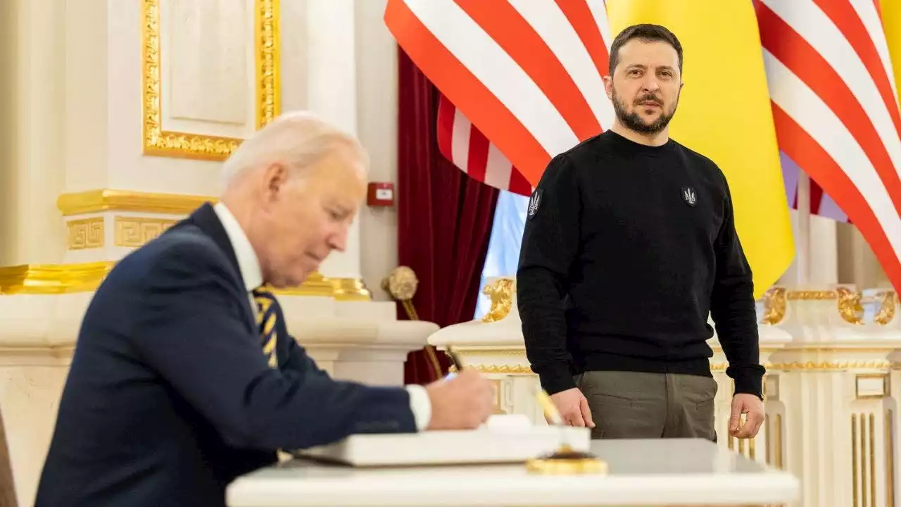 Zelenskyy: Biden’s surprise visit ‘brings us closer’ to victory over Russia