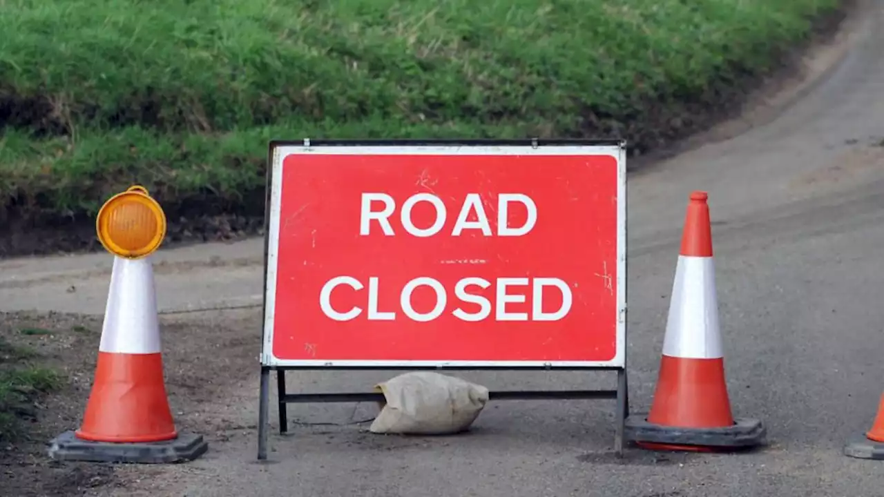 Busy Glasgow slip road CLOSED due to defective manhole repairs