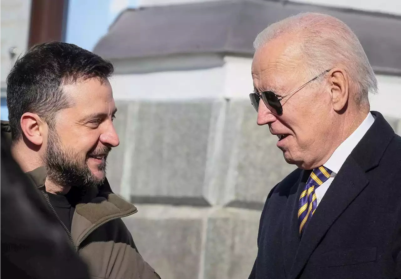 Biden makes surprise visit to Kyiv ahead of war anniversary, vows support for Ukraine as long as needed