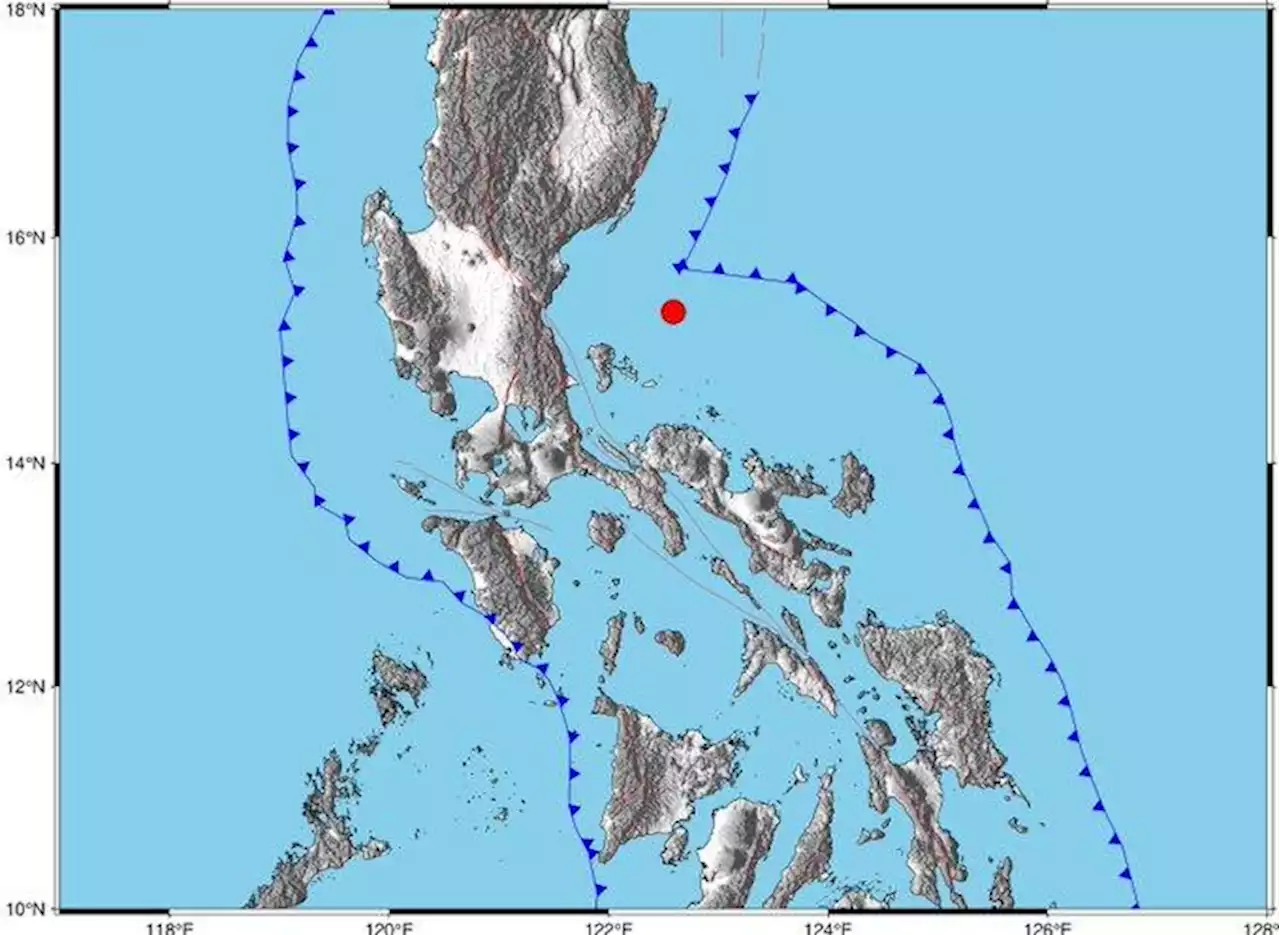 Magnitude 4.8 quake hits Jomalig, Quezon