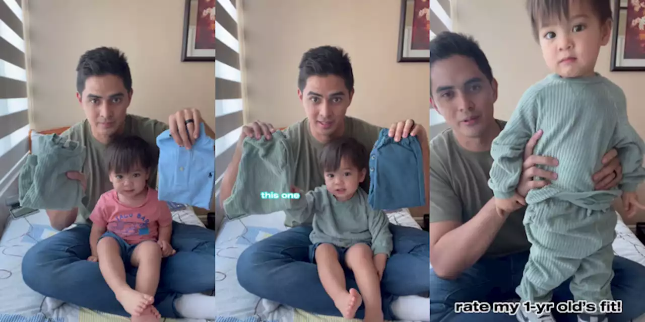 WATCH: The unusual way Juancho Triviño dresses up son Liam for play school