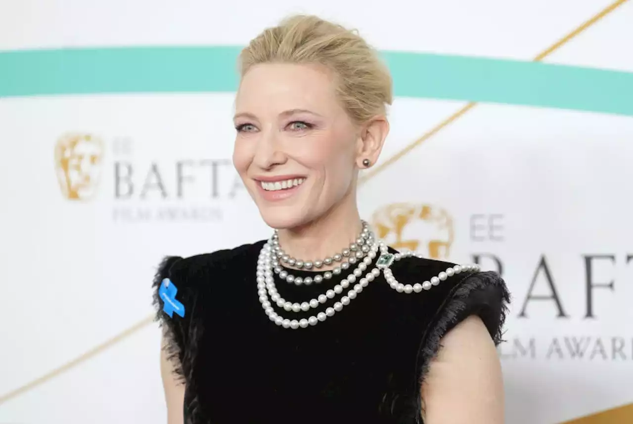 Here’s Why Celebrities Were Wearing Blue Ribbons On The BAFTA Red Carpet