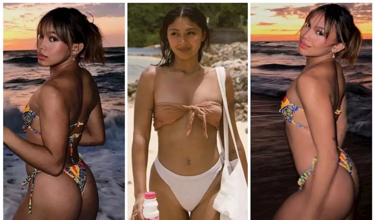 Awra Briguela pak na pak ang bikini photo sa beach, hirit ng netizens: ‘Nadine Lustre ikaw ba ‘yarn?’