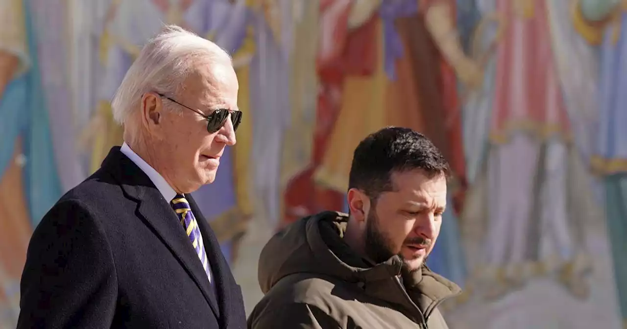 Biden’s surprise visit brings Kyiv to mysterious standstill