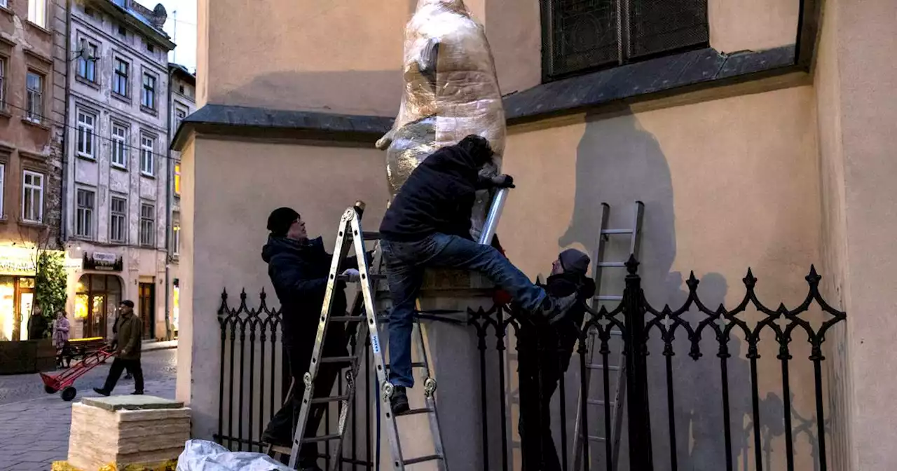 Lviv buries its dead, treats its wounded and looks to the future