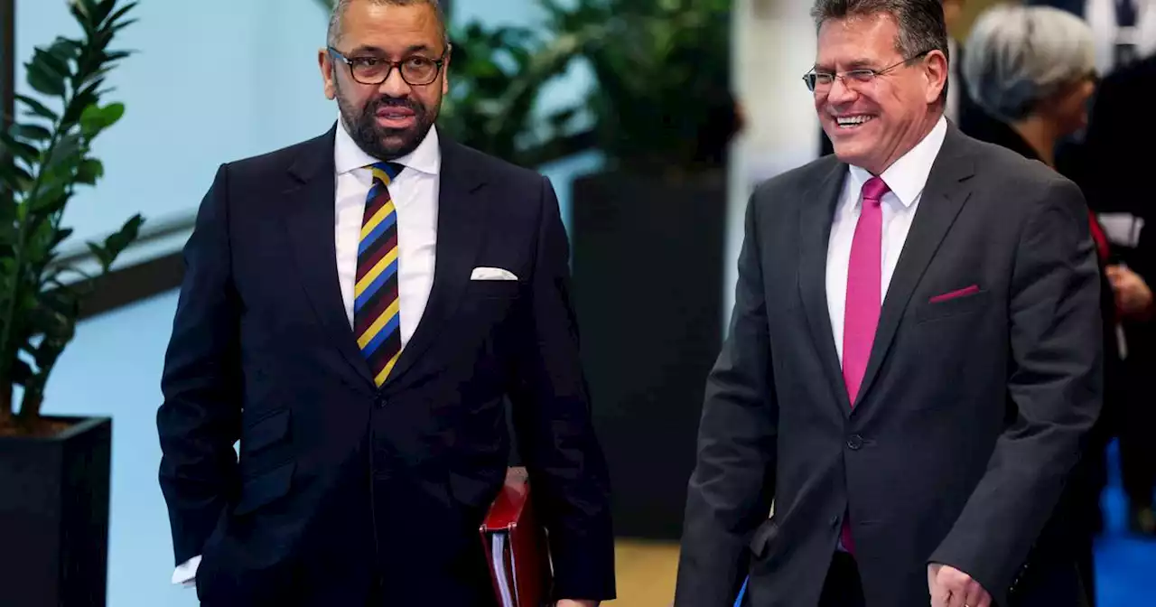 Northern Ireland protocol: James Cleverly in talks with EU as part of ‘intensive’ push for a deal