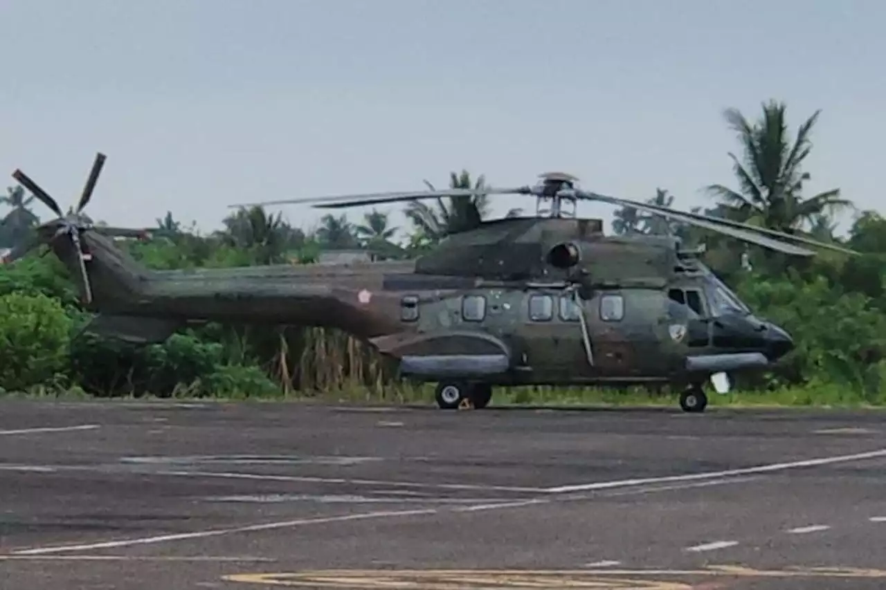 Lanud Roesmin Nurjadin Terjunkan Tim SAR dan Super Puma Bantu Evakuasi Helikopter Irjen Rusdi