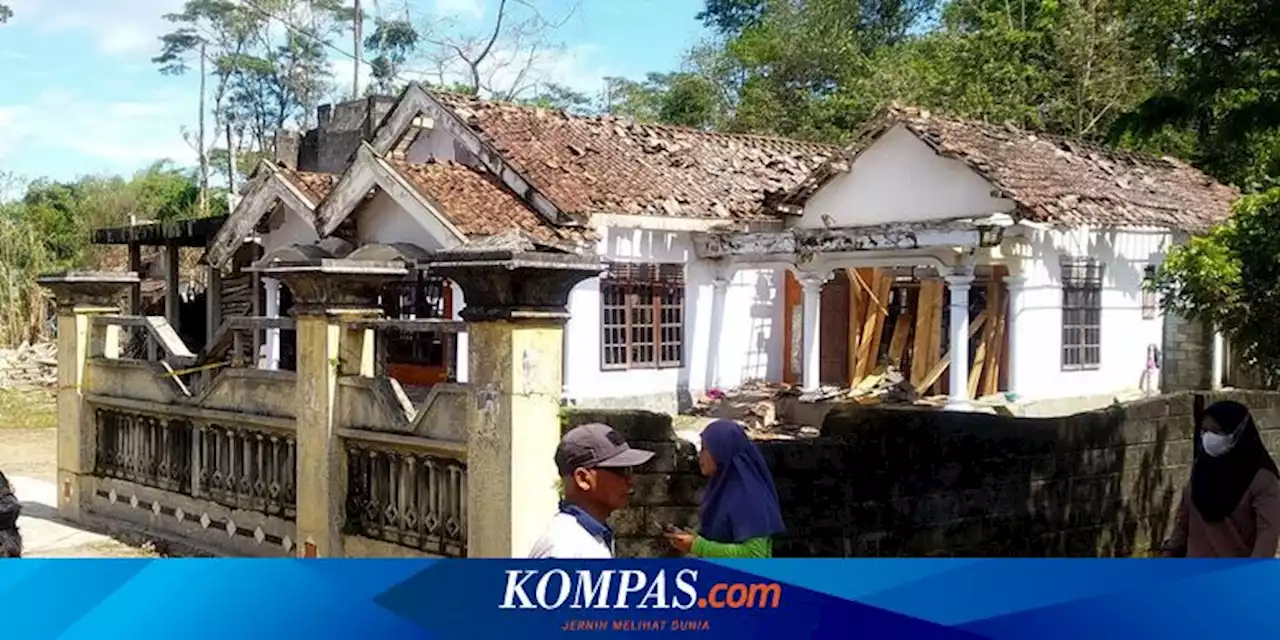 Genting Puluhan Rumah Warga Rontok akibat Ledakan di Blitar, BPBD Upayakan Bantuan Terpal