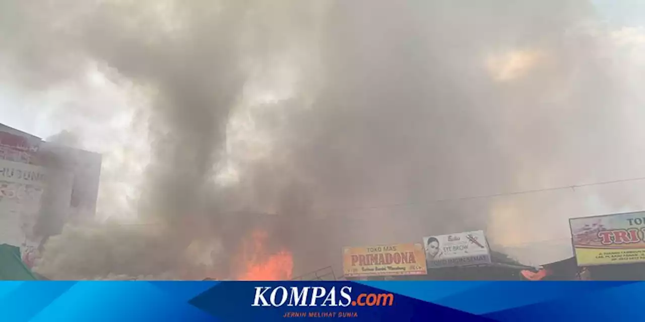 Pedagang: Pasar Cik Puan Pekanbaru Sudah 7 Kali Terbakar