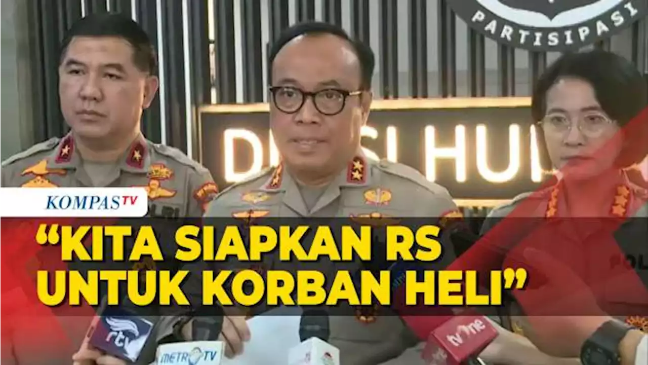 Polri Siapkan Rumah Sakit untuk Rombongan Helikopter Kapolda Jambi