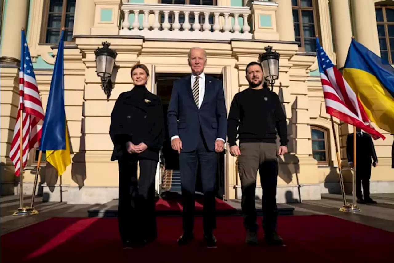 Biden in Ukraine ahead of war anniversary: 'Kyiv stands'