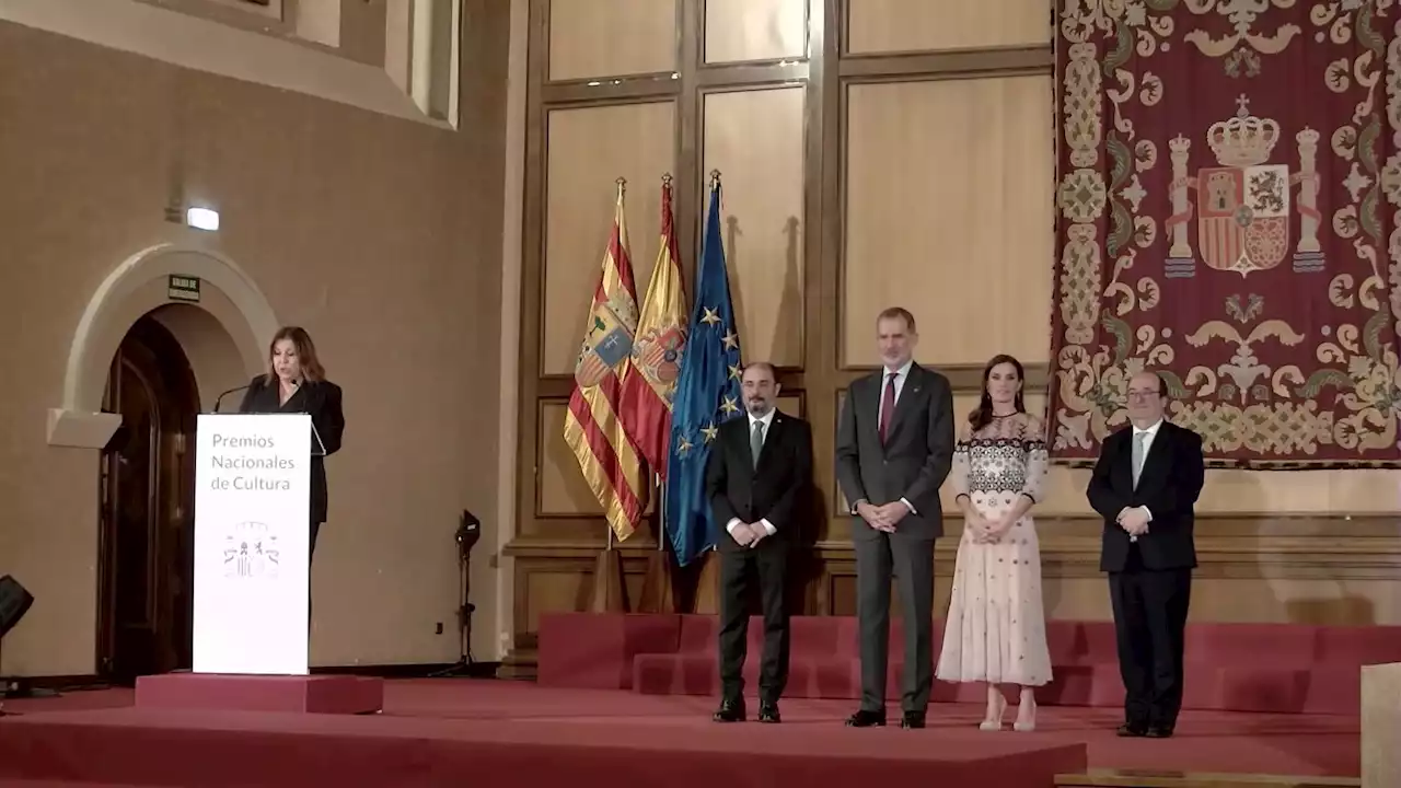 Los reyes entregan los Premios Nacionales de Cultura en Zaragoza