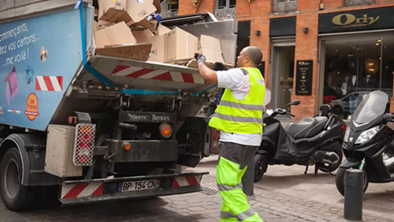 Les commerçants vent debout contre la collecte des cartons dans le centre-ville de Toulouse