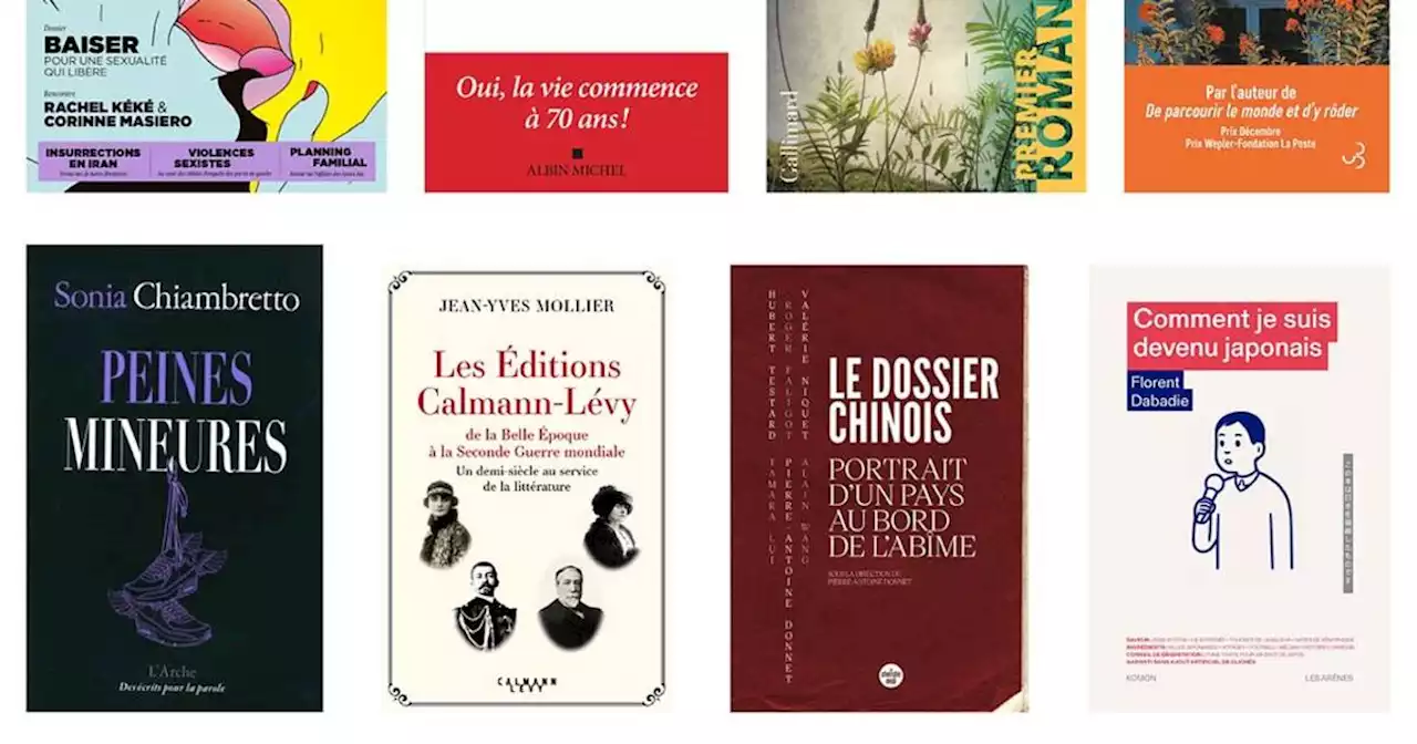 Viennent de publier : Grégory Le Floch, Perrine Tripier, Sonia Chiambretto...