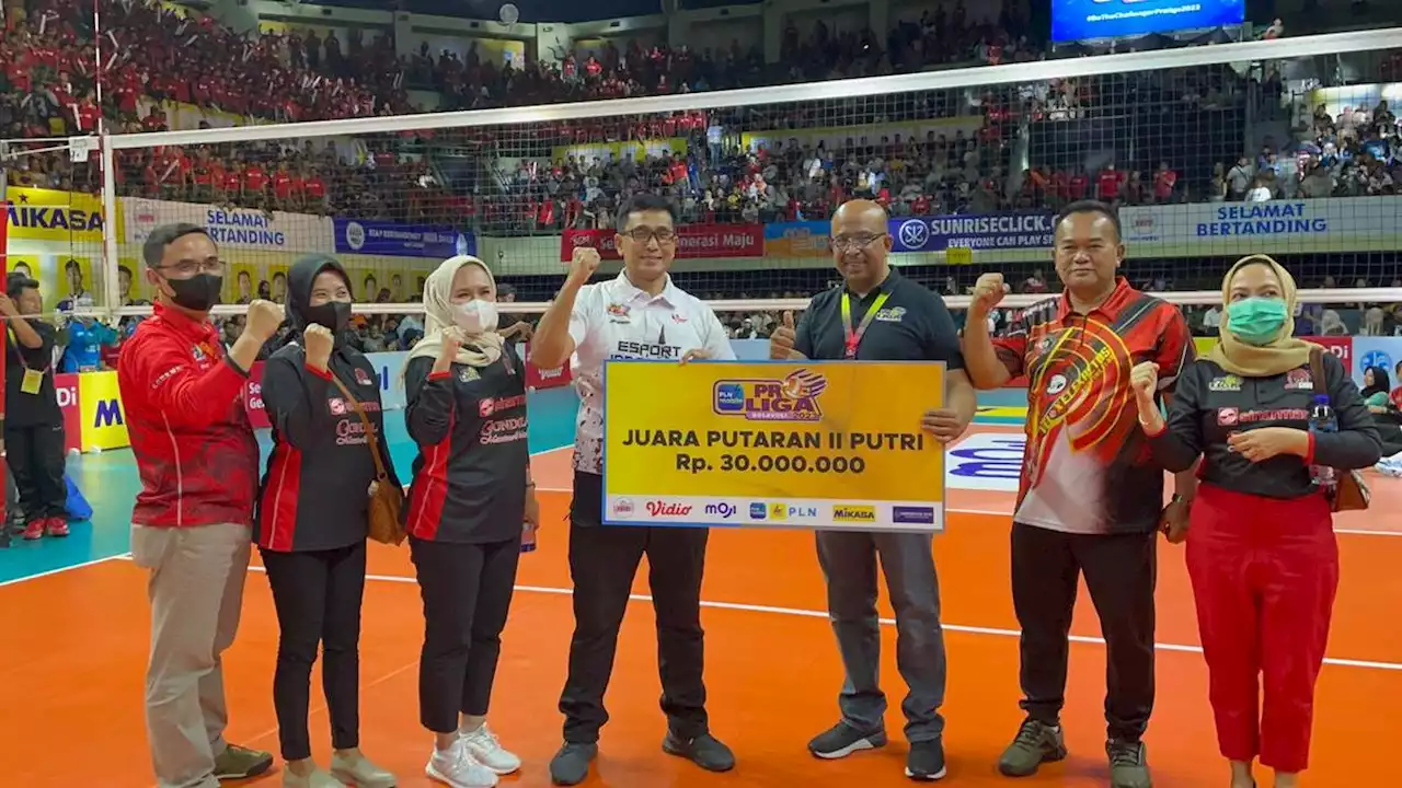 Jakarta Pertamina Fastron Kalah, Tim Putri Jakarta BIN Juara Putaran Kedua Proliga 2023