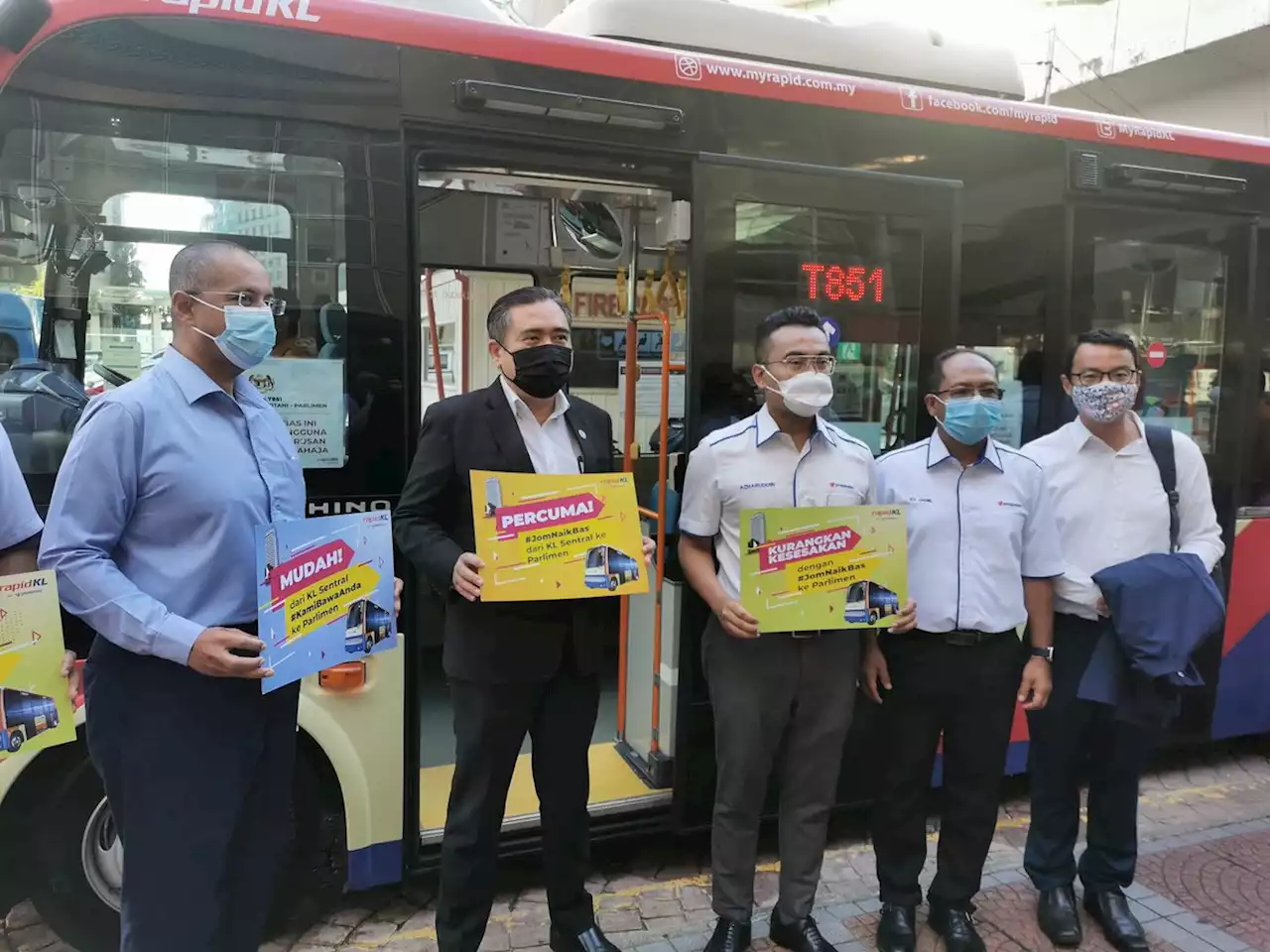 Rapid KL Introduces Free Shuttle Bus From KL Sentral To Parliament