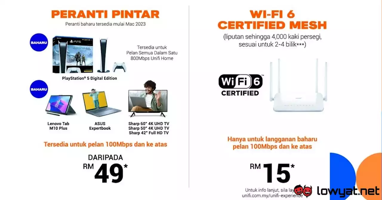 Unifi To Offer PlayStation 5 For All-In-One 800Mbps Plan This March