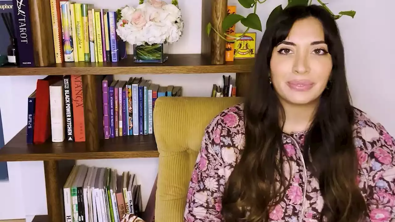 Sarah Bahbah Shows Off Her Bookshelf