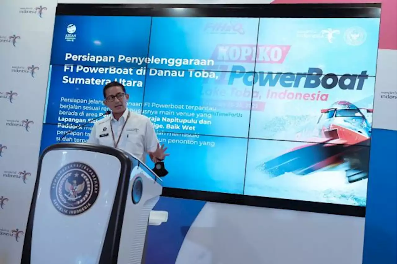 Danau Toba Siap Pikat Wisatawan lewat F1 PowerBoat 2023