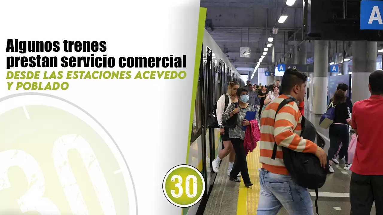 [VIDEO] Metro de Medellín tendrá nueva estrategia de lunes a viernes en la línea A