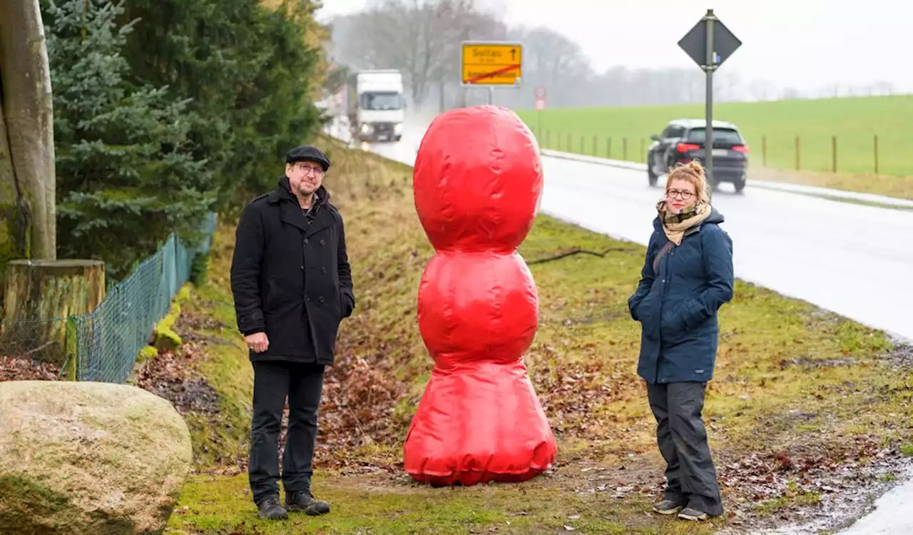 Wenn das am Ortseingang steht, werden Raser langsamer