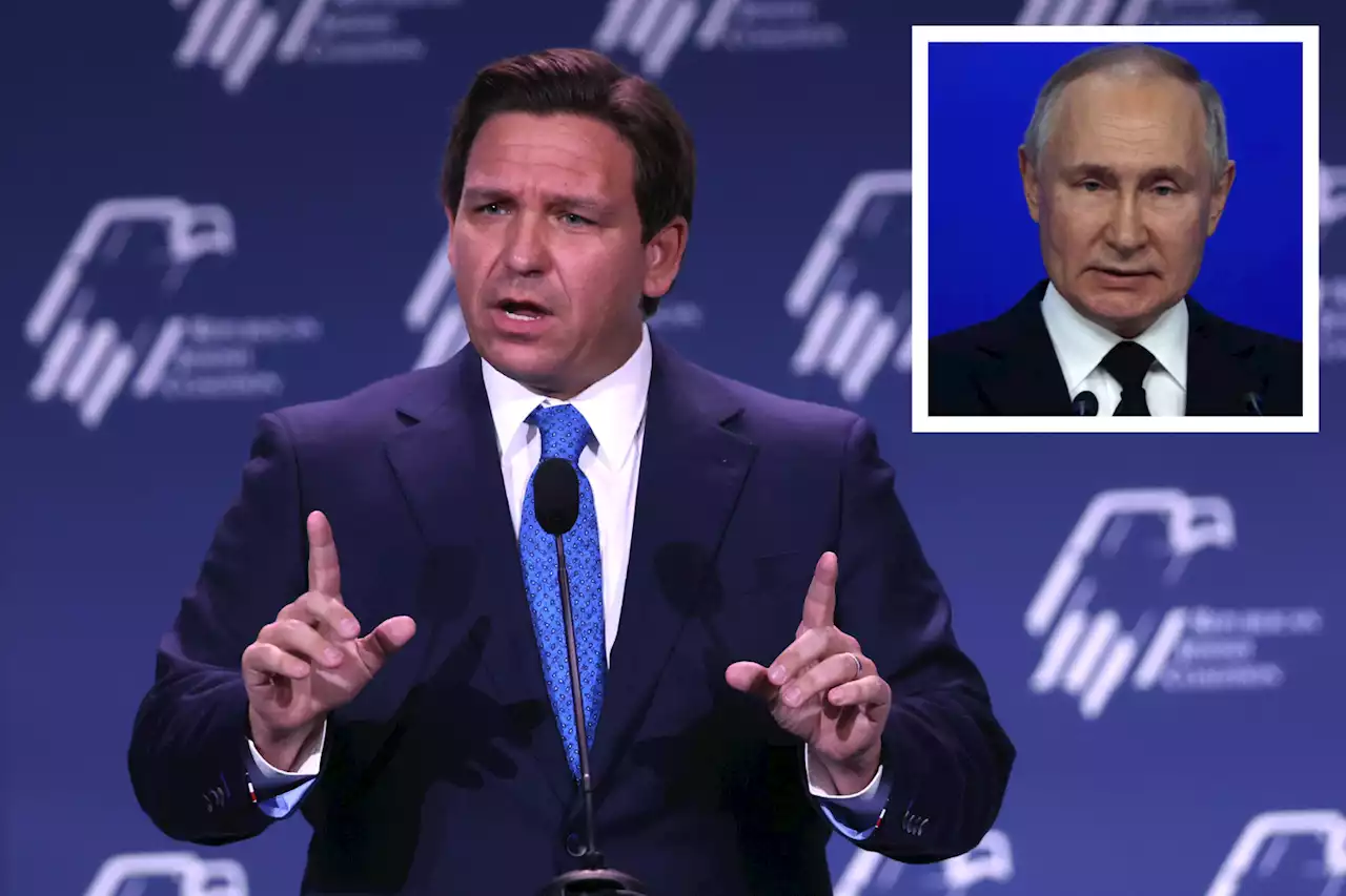 Ron DeSantis calls Russia's military 'third rate,' no threat to NATO