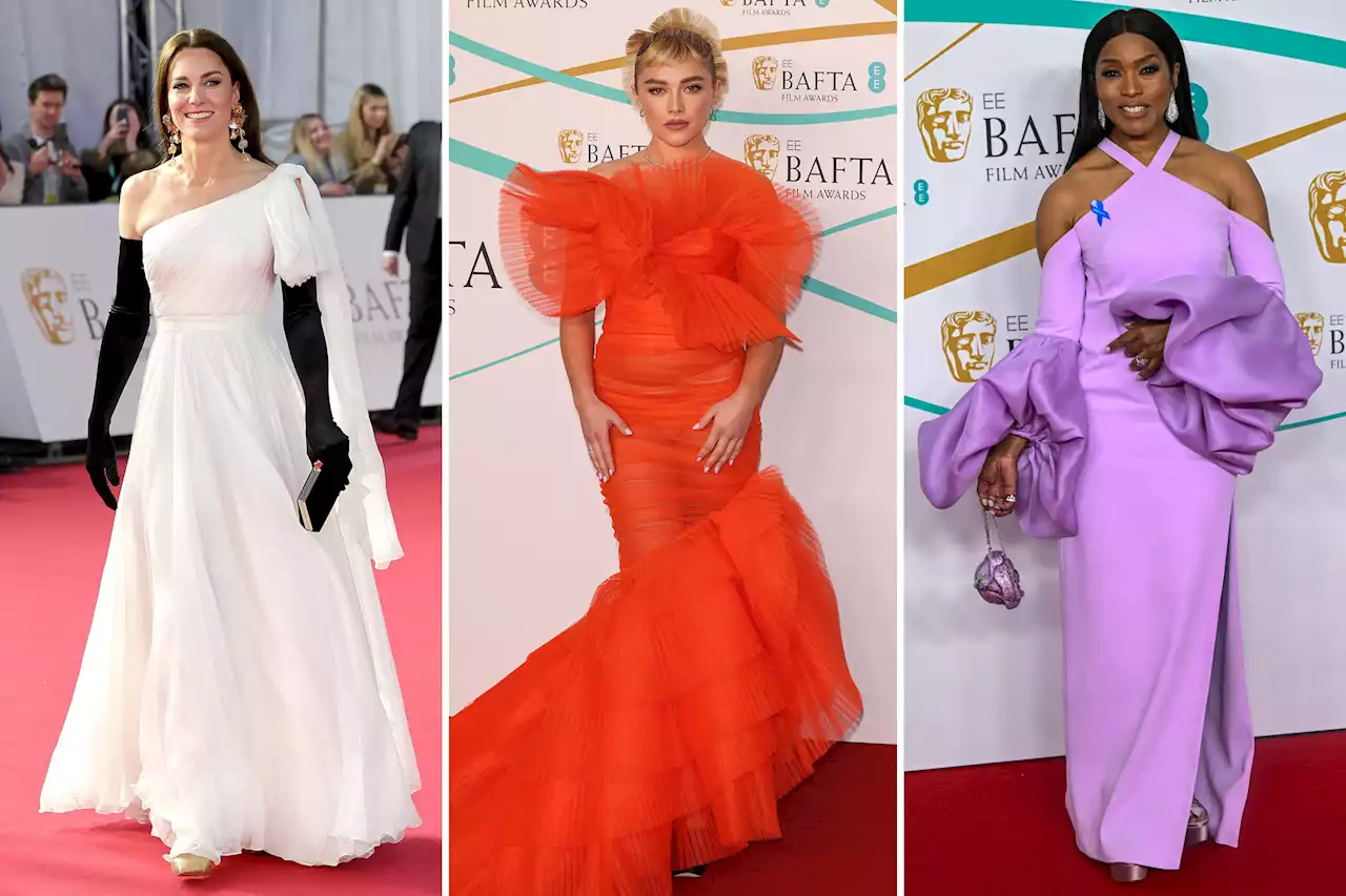 BAFTAs 2023 red carpet: Kate Middleton, Ana de Armas, more