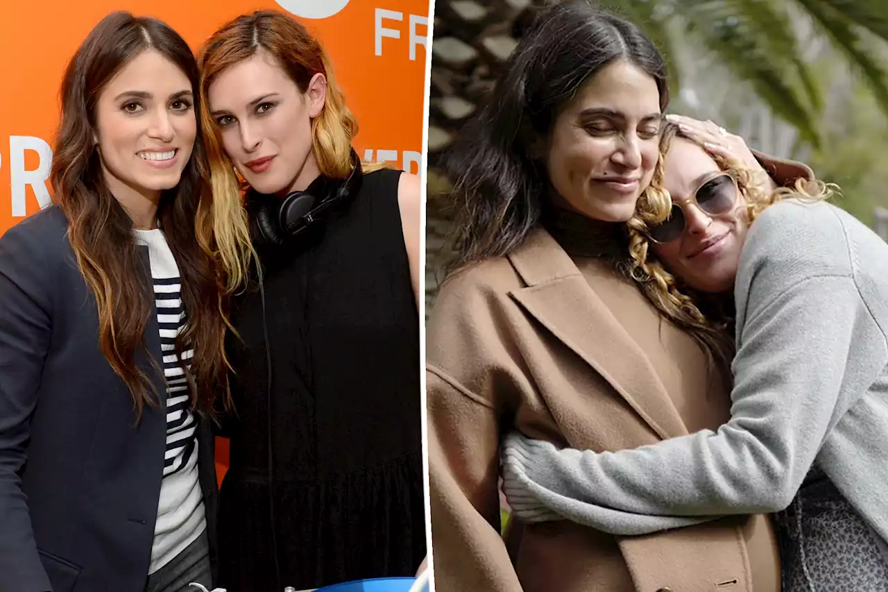 Nikki Reed shares rare pregnancy pic hugging Rumer Willis: ‘When bumps collide’