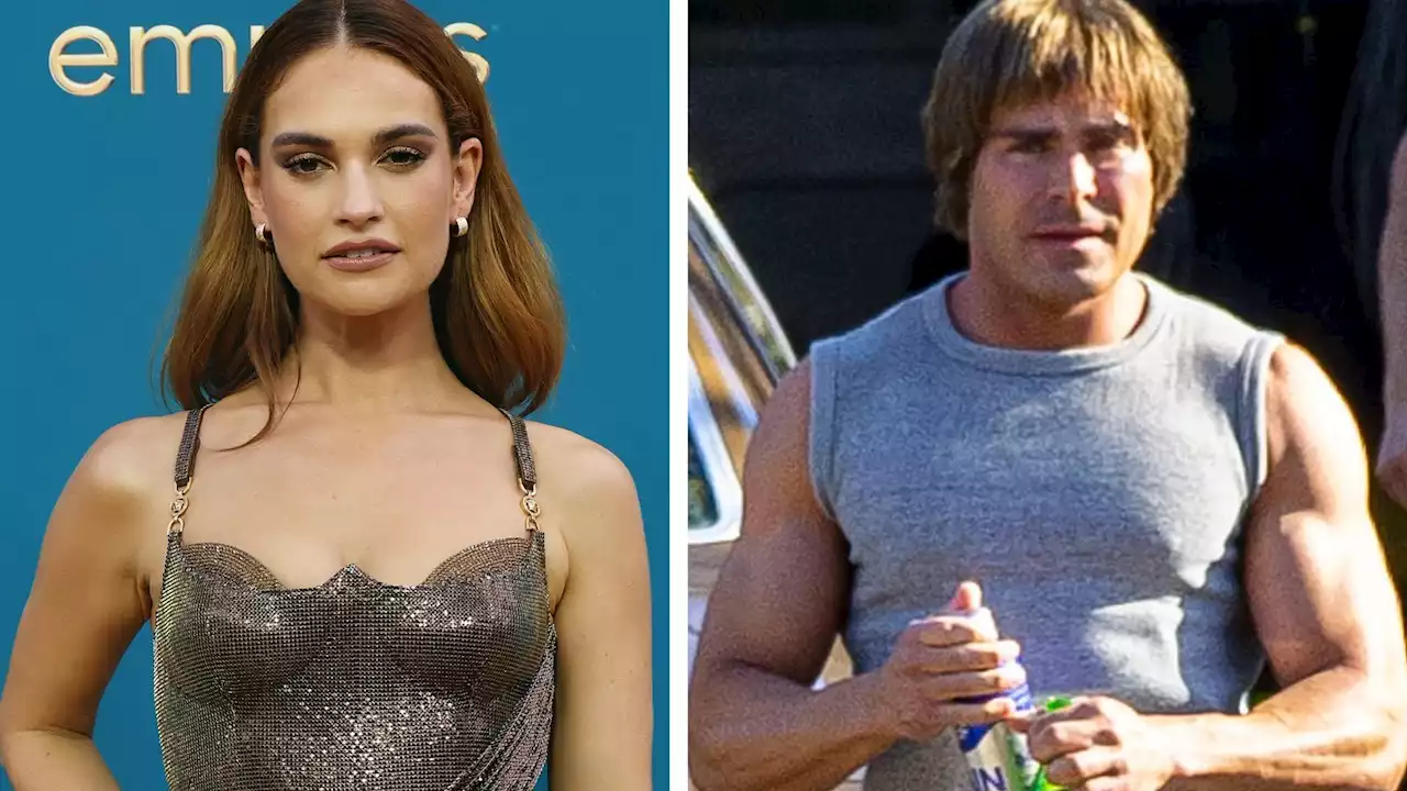 Lily James war abgelenkt von Zac Efrons krasser Veränderung