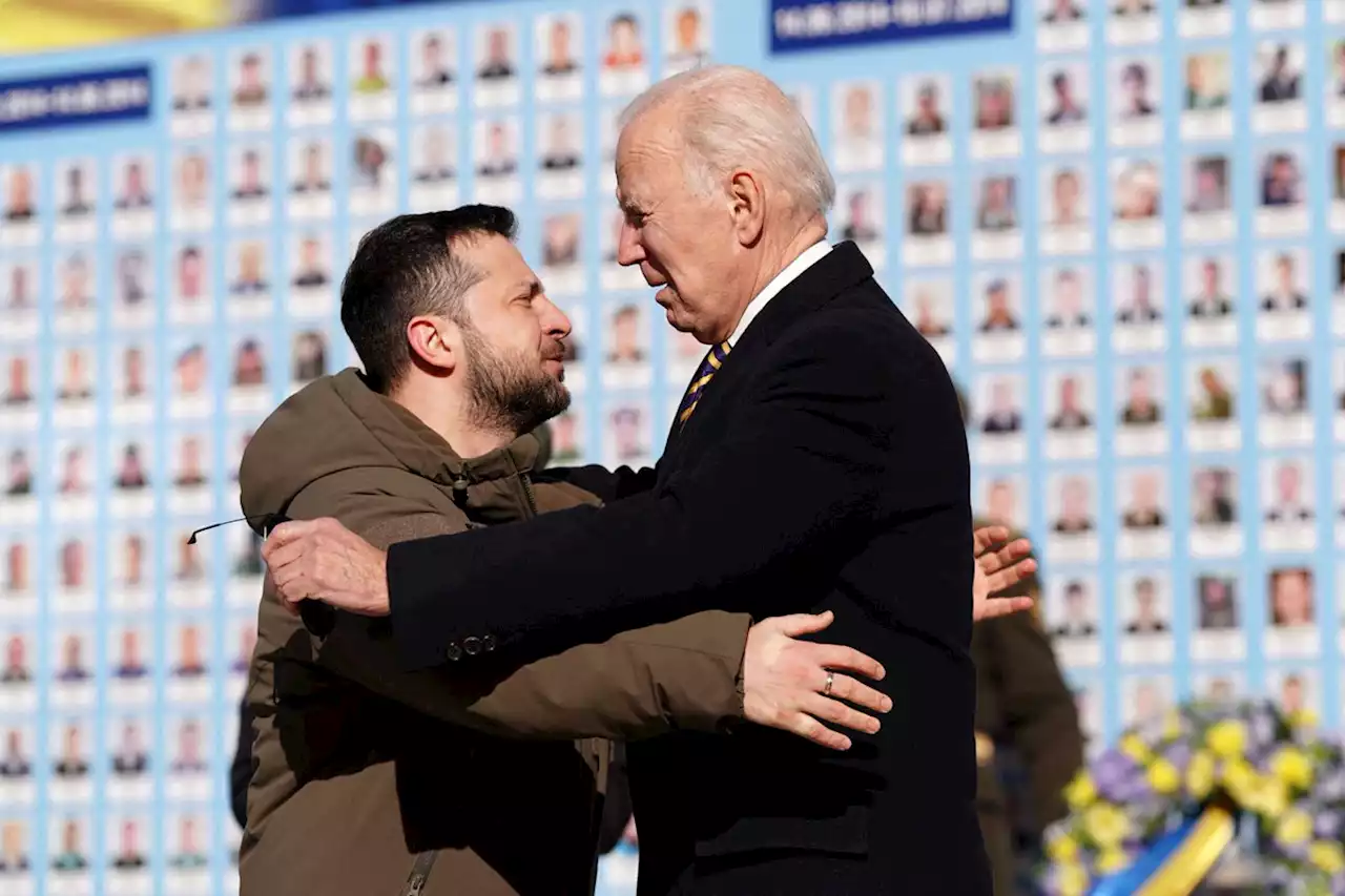 Joe Biden in surprise visit to Ukraine's capital