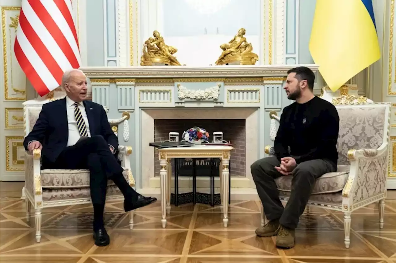 Sirene Meraung di Kiev Saat Kunjungan Biden, Namun Tak Ada Serangan Rusia