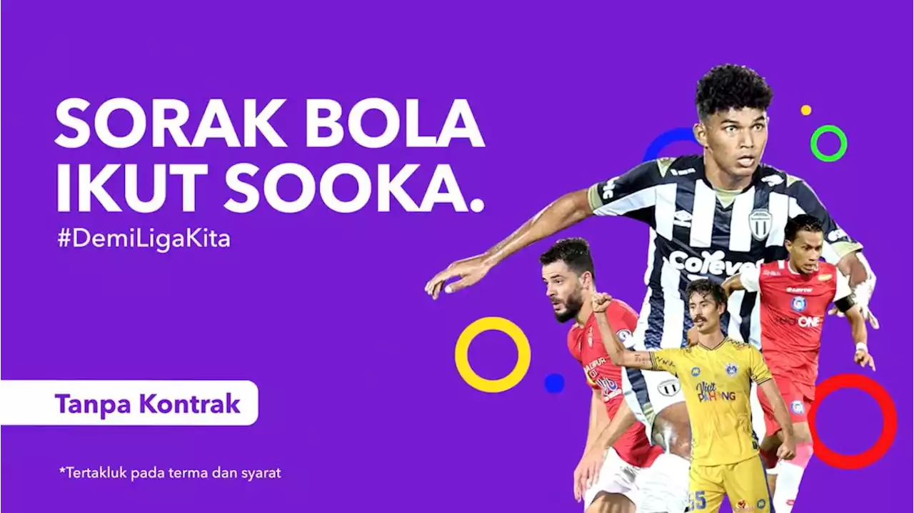 Sooka lets you stream all 244 Liga Malaysia 2023 matches from RM28.90/month - SoyaCincau