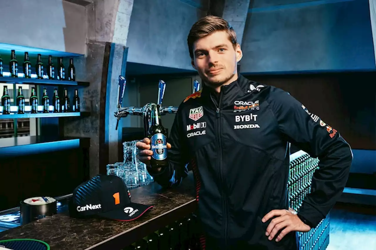 Heineken: Champion Max Verstappen als Aushängeschild