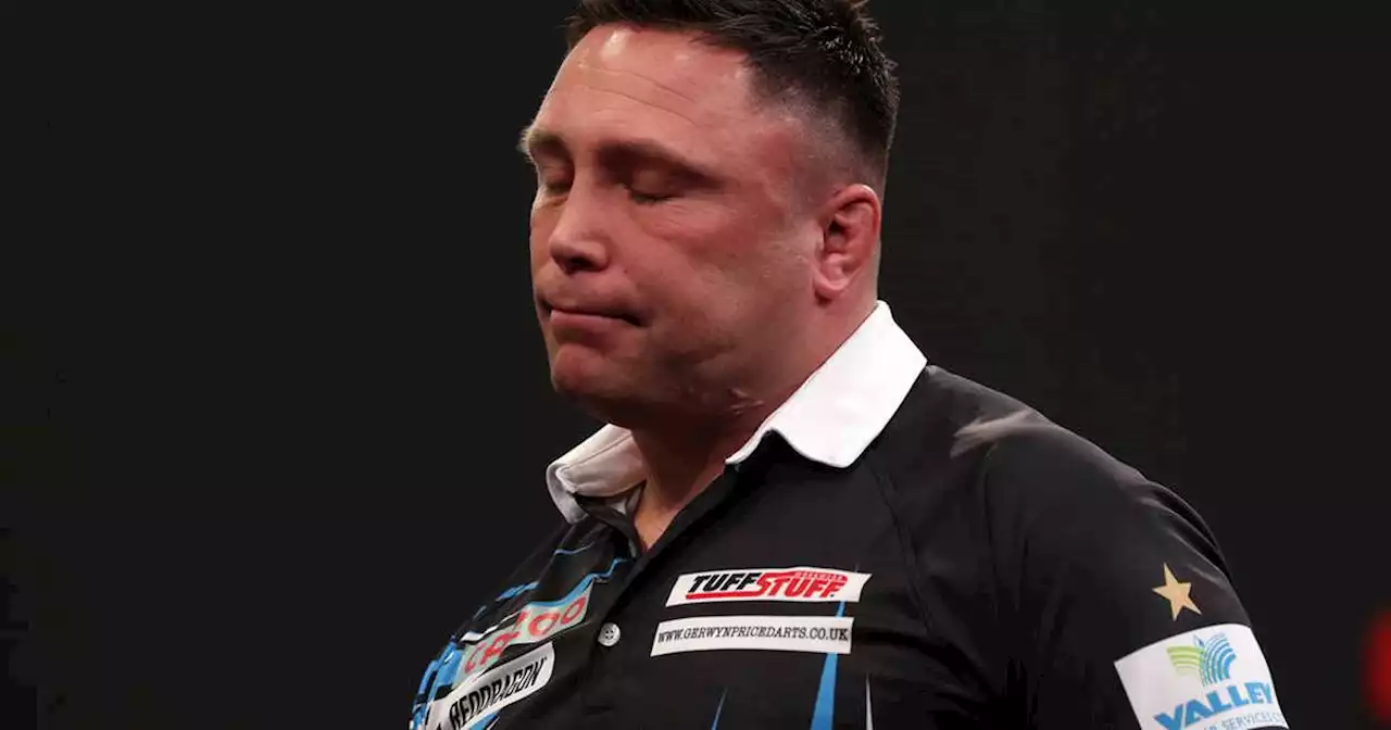 Darts: Ex-Weltmeister Gerwyn Price kassiert neuen Tiefschlag