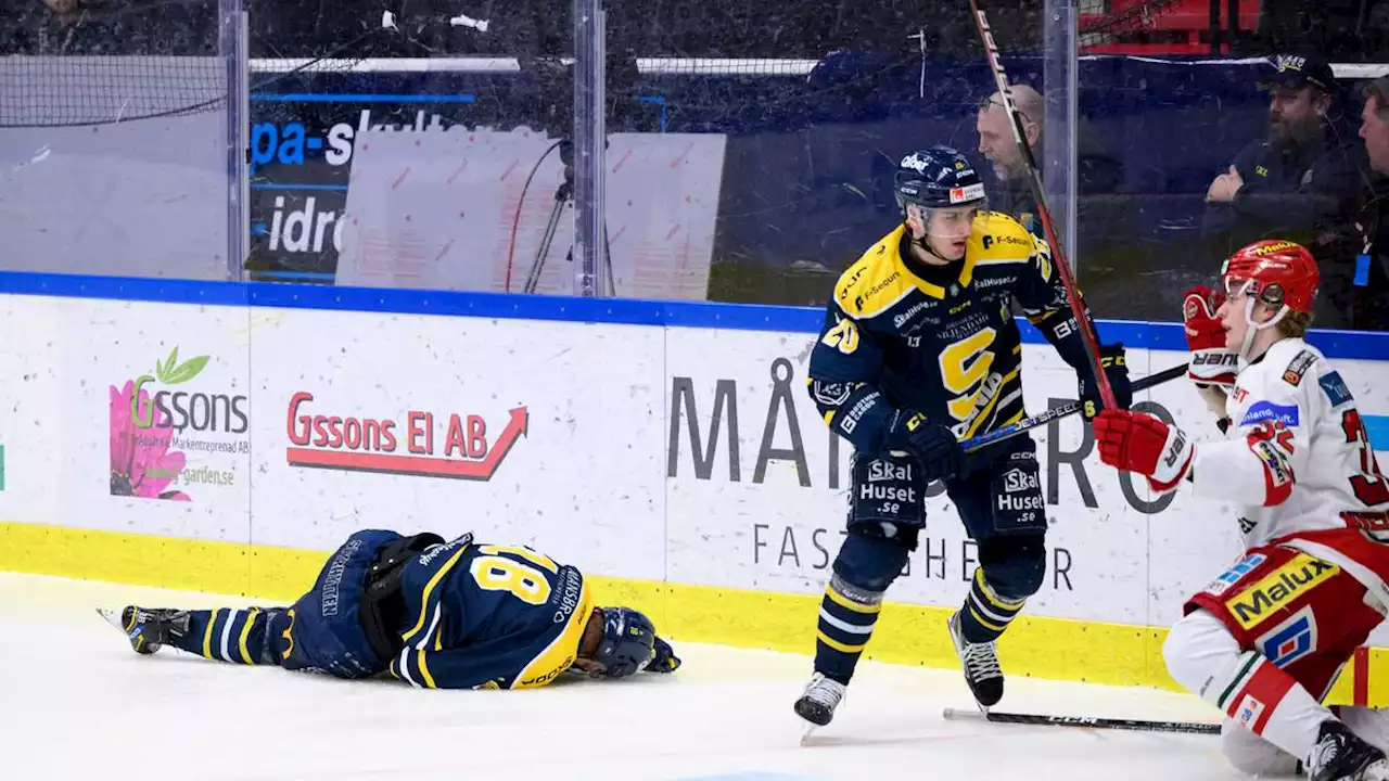 Ishockey: Efter otäcka skadan – Videll missar veckans matcher