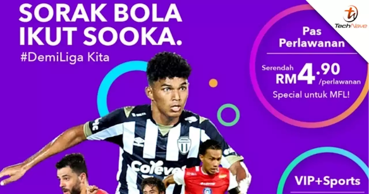 Liga Malaysia 2023 matches now available on sooka mobile & TV, starting from RM4.90 | TechNave