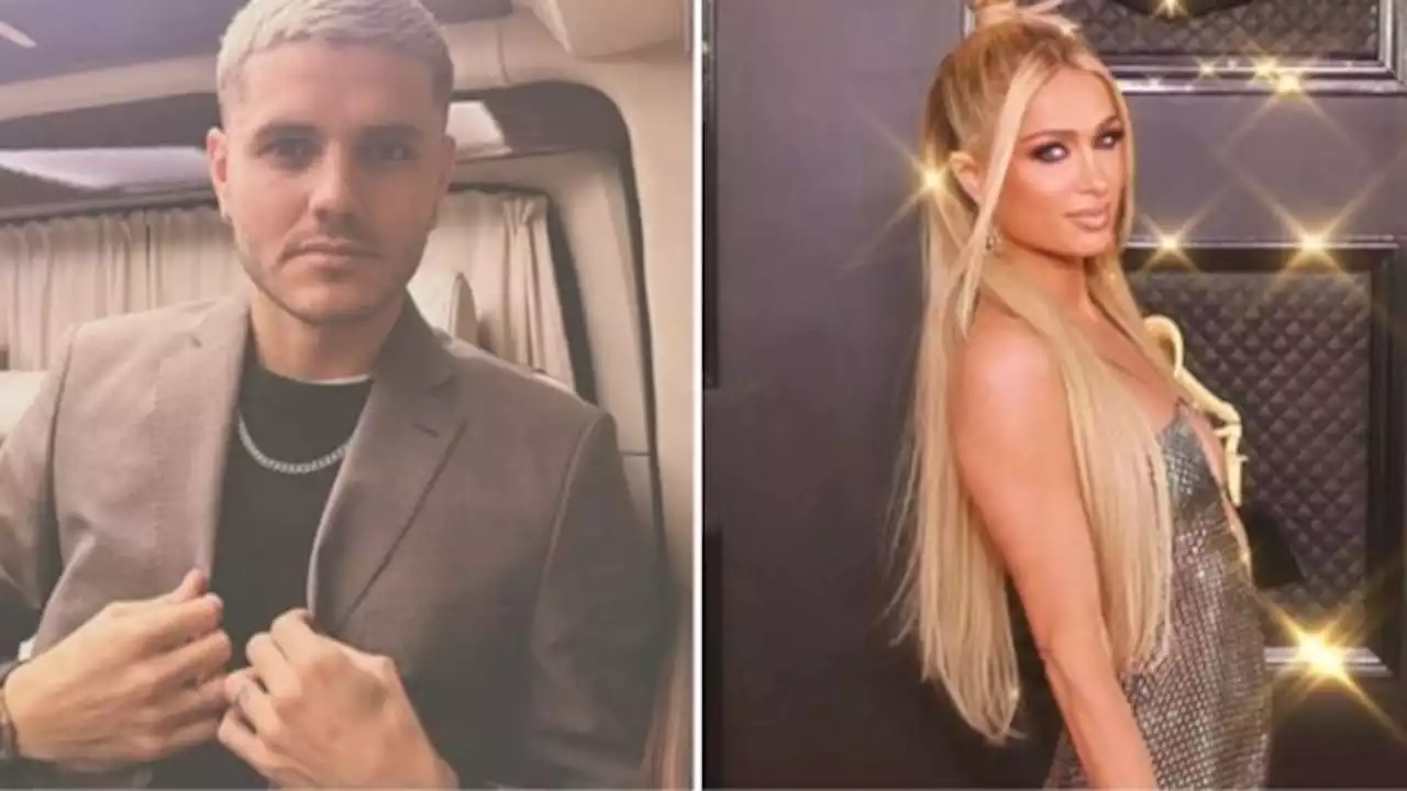 Mauro Icardi le dedicó un curioso mensaje a Paris Hilton en las redes sociales