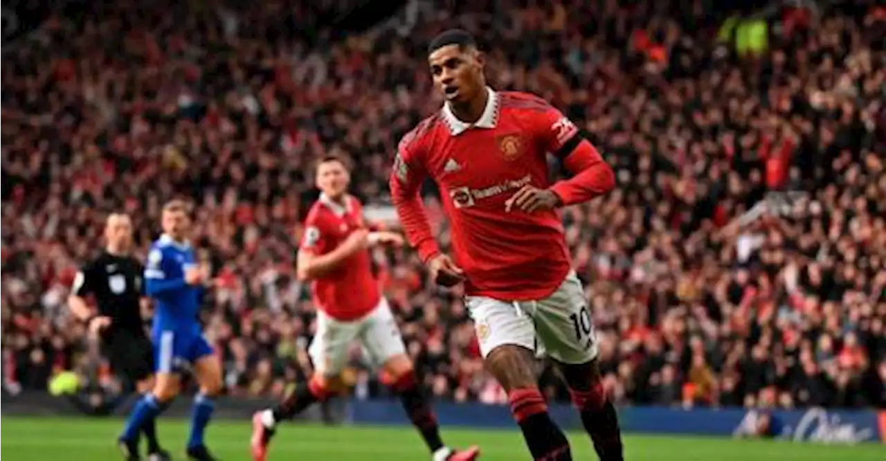 Rashford nets double as Man United see off Leicester