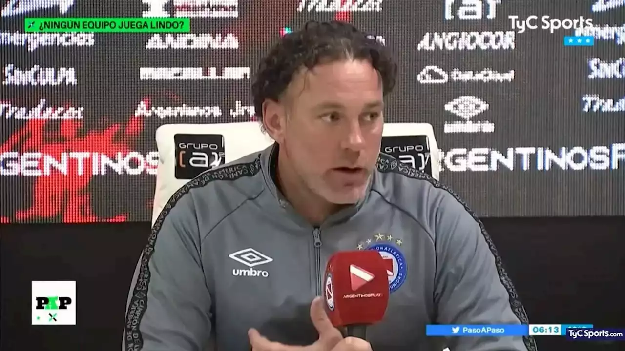 La respuesta de Gabriel Milito al dicho de Riquelme de que 'nadie juega bien' - TyC Sports