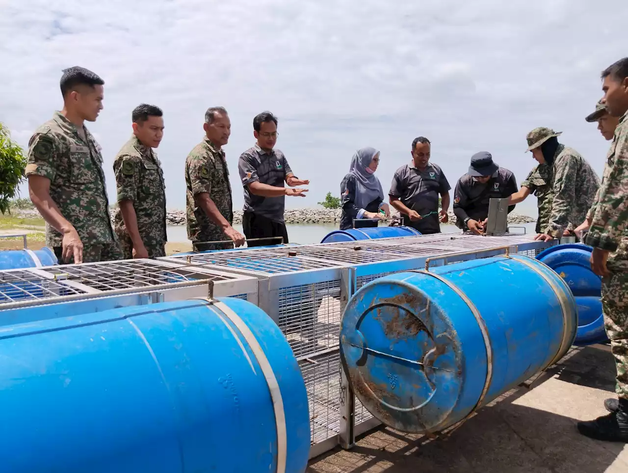 ‘Sang bedal’ Tanjung Bidara cecah 200 kg