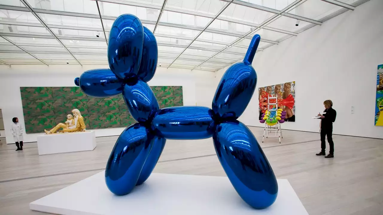 Un «Balloon dog» de Jeff Koons accidentellement brisé par une visiteuse lors d'une foire d'art contemporain