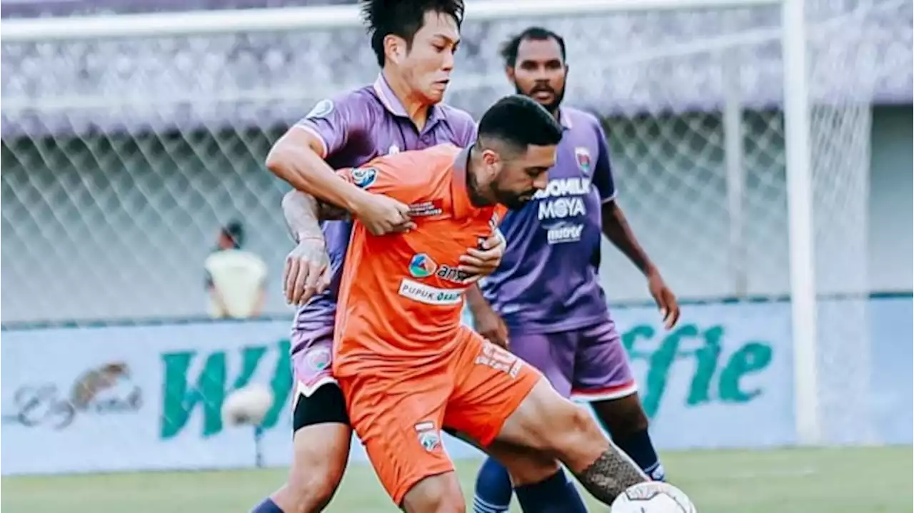 Diwarnai Kartu Merah, Persita Tangerang Mampu Balas Gol Borneo FC